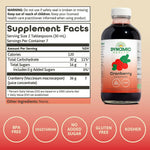 Dynamic Health cranberry juice concentrate nutritional information label view