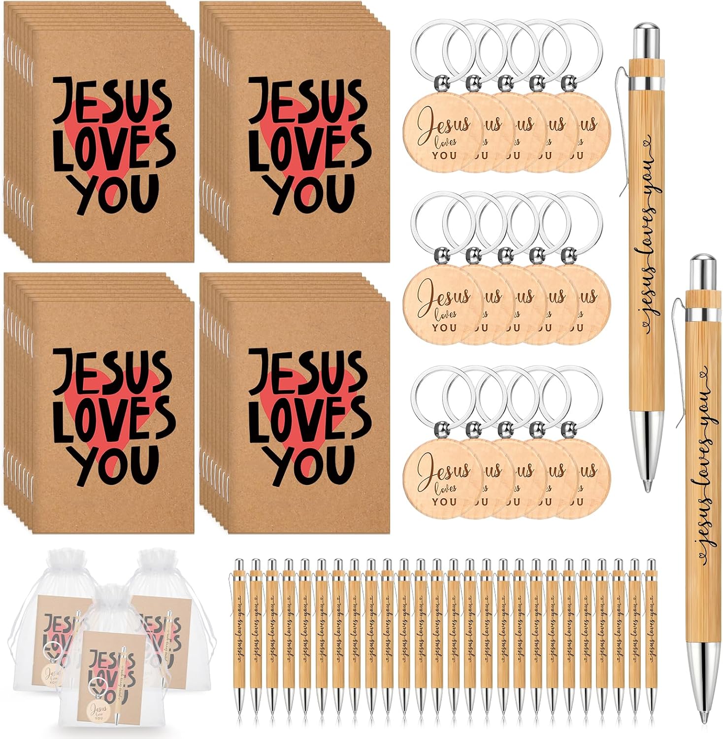Tenceur Christian gift set front view with all items