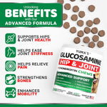Yuma's joint care supplement label showing ingredient list