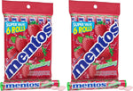 Mentos Strawberry Chewy Mint Candy Roll, 14 Pieces Per Roll, 6 Count Party Pack - Image 12