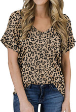 MIHOLL Women's Soft Basic Short Sleeve V-Neck T-Shirts Loose Casual Tee Tops Clothes Everyday Wear - Image 9