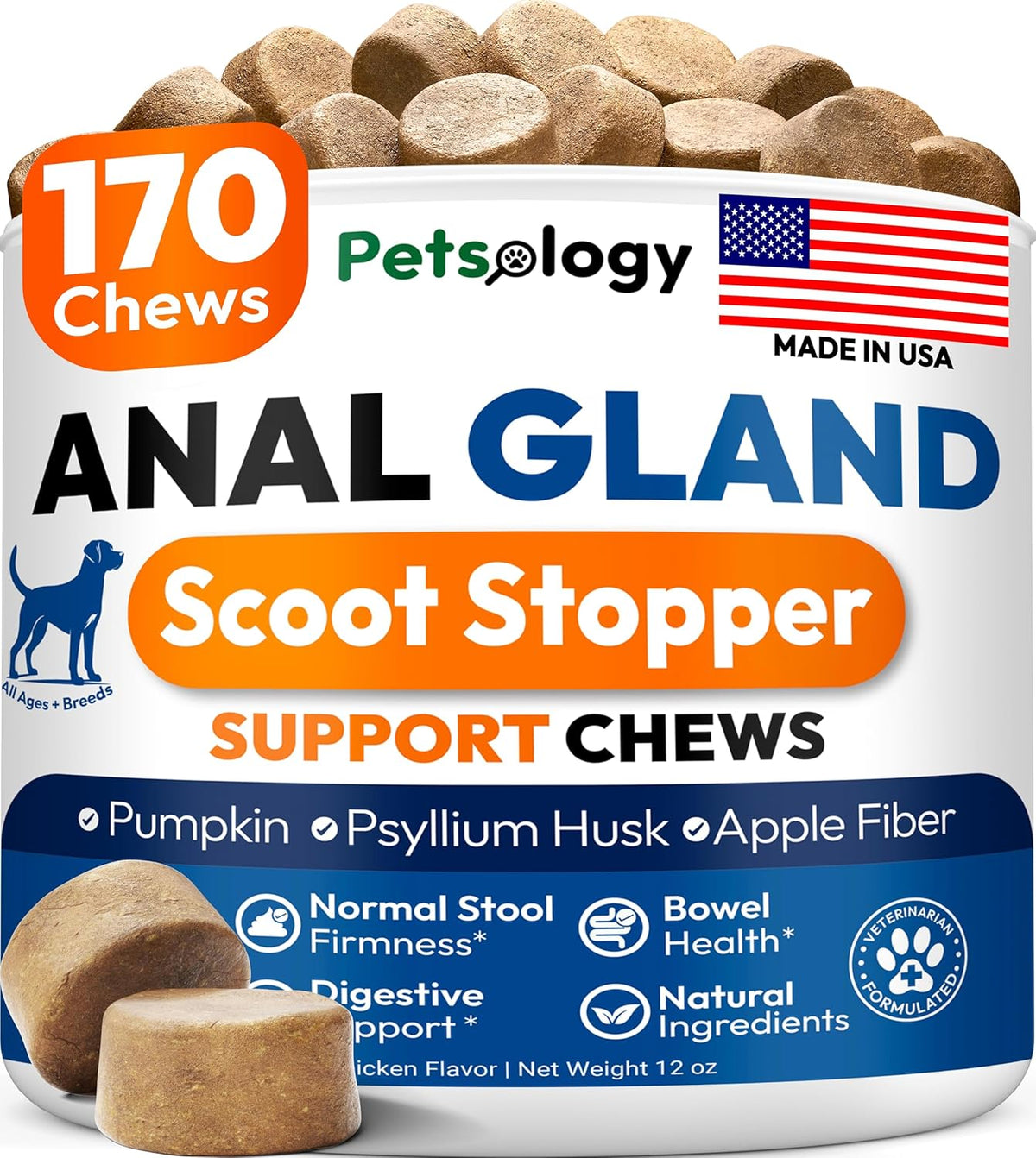 Dog Urine Neutralizer for Lawn - 170 Green Lawn Chews for Dogs - Pee Grass Burn Spot Saver Caused by Dog Urine with Probiotics & Digestive Enzymes - Advanced Gut Health Supplement, Rocks - Image 10