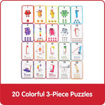 hand2mind Numberblocks Counting Puzzle Set colorful self correcting puzzles