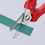 Knipex precision cutting shears safety lock mechanism