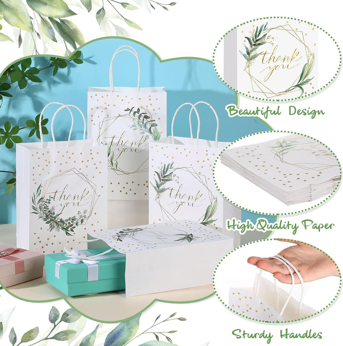 Colarr wedding welcome bag with handle