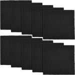 Useamie cat litter box charcoal filters front view ten pack replacement carbon odor pads