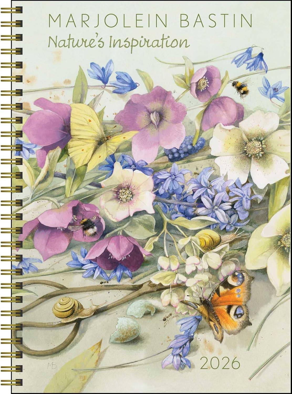 Marjolein Bastin Nature's Inspiration 12-Month 2026 Engagement Calendar - Image 1