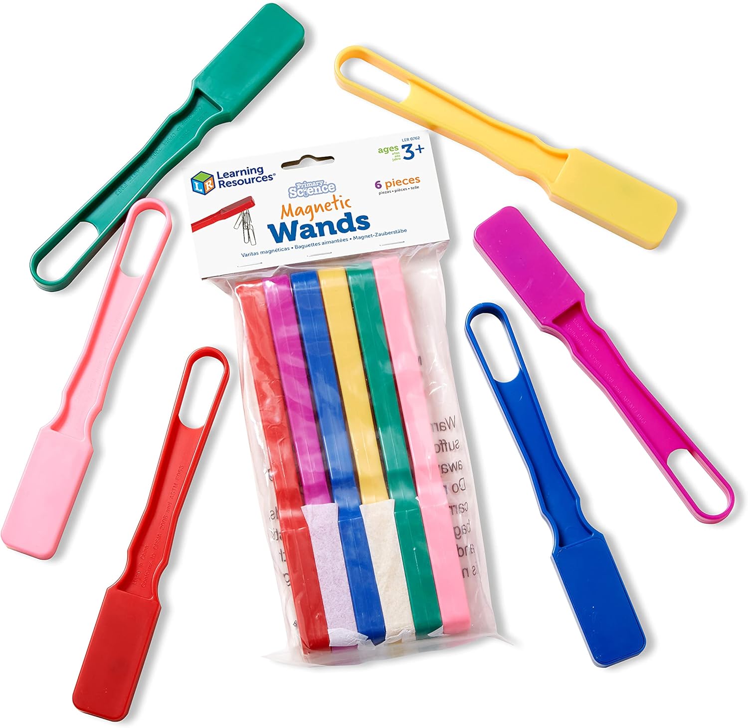 Learning Resources Magnetic Wands, Set of 6 - Image 1