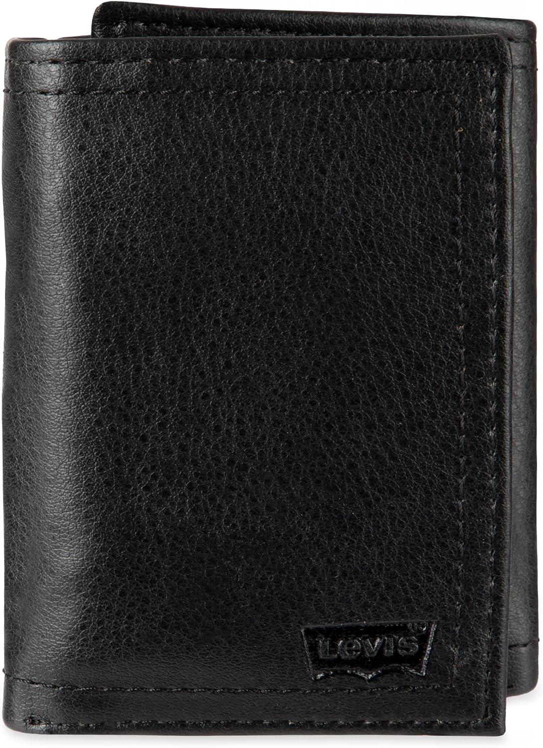 Levi's Men's Extra Capacity Slimfold Wallet, Charcoal Black, One Size - Image 9