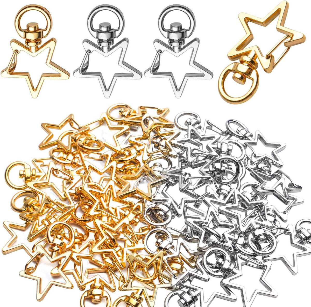 BronaGrand swivel clasps clips front view