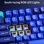 Keychron Q1 RGB Wired Custom Mechanical Keyboard, 75% Layout RGB Backlight with Hot-swappable Gateron G Pro Brown Switch Double Gasket Compatible with Mac Windows Linux (Blue) -Version 2 - Image 3