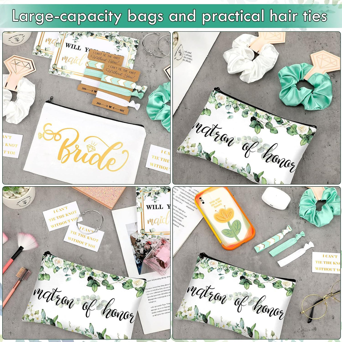 Complete 63 piece leaves style gift collection display