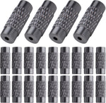 BronaGrand gun black screw twist clasps front view