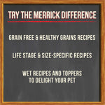 Healthy grain free pet food nutrition liquid supplement display