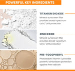 Close up of Avene compact sunscreen compact case
