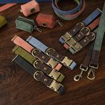 Didog green dog collar size adjustment mechanism detail