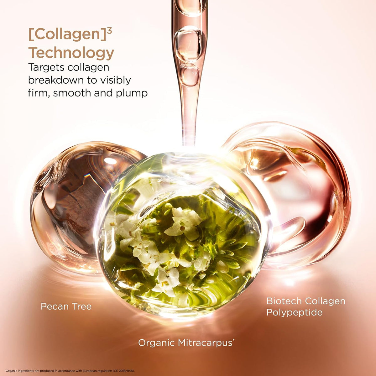 Clarins neck cream showing product label details