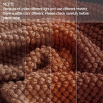 LOMAO couch cover blanket tassel detail close up