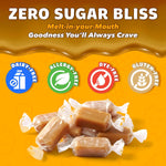 Zolli Caramelz 5 Ounce bag nutritional facts and ingredients label