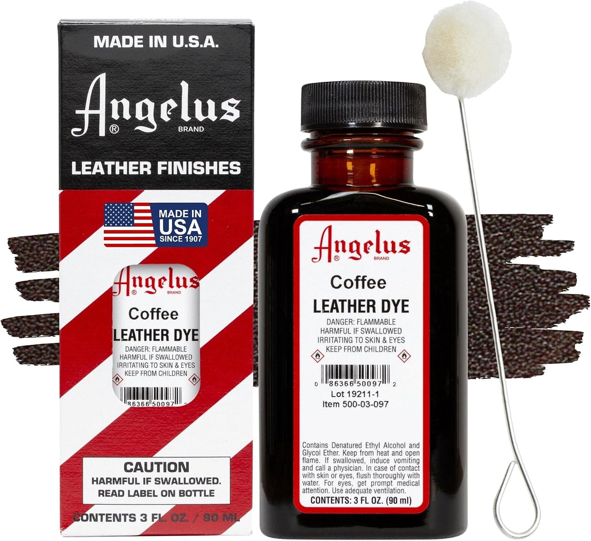 Angelus Leather Dye, Permanent Leather Dye for Shoes, Boots, Bags, Crafts, Furniture, & More - 3 fl oz, Navy Blue - Image 13
