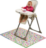 Mommy's Helper printed mat colorful bubble pattern design