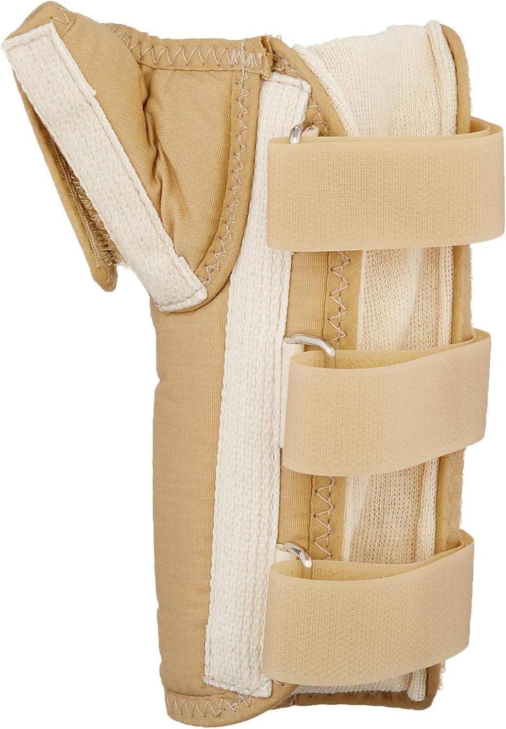 Rolyan tendonitis support splint secured on hand