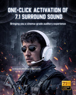 Valorise gaming headset side profile showing ear cup design