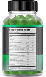 Side view of Dorado Nutrition thyroid supplement bottle showing ingredients