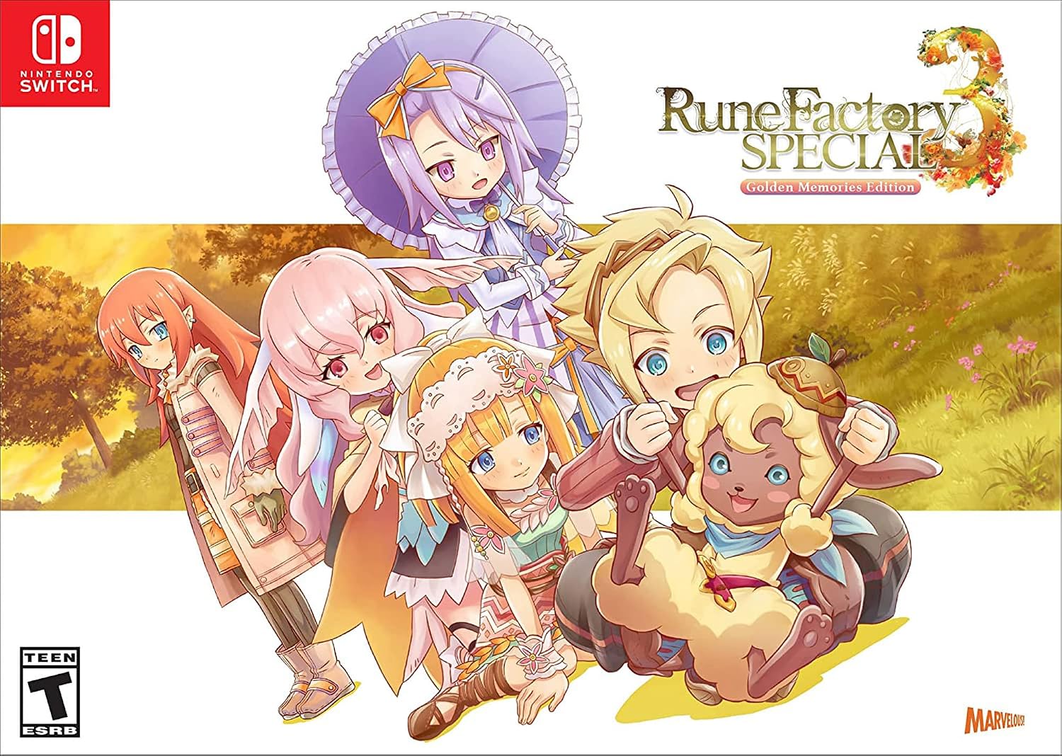Xseed Games Rune Factory 3 Special Golden Memories Limited Edition front view packaging