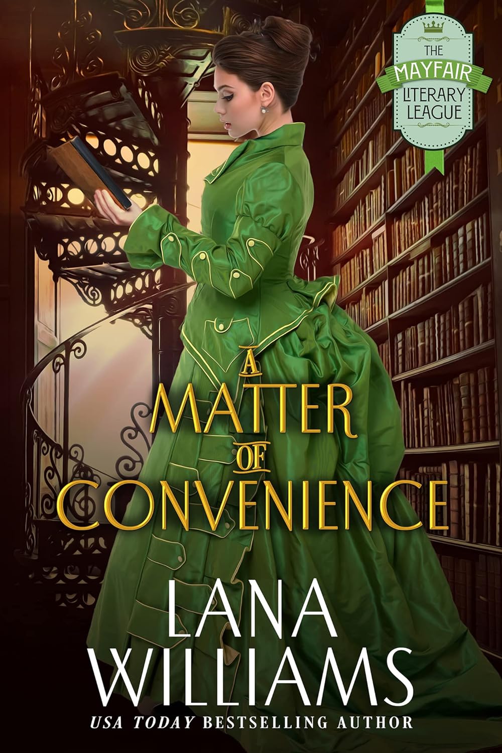 Lana Williams A Matter of Convenience historical romance novel cover front view