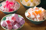 Cerez Pazari Turkish Delight Candy With Assorted Flavors 16 oz, Gourmet Snacks Gift Box, No Nuts Sweet Traditional Confectionery Vegan Candy Dessert Lokum Loukoumi Approx.33-38 pcs - Image 4