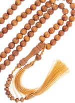 Detailed view of the tassel and 10 extra marker beads