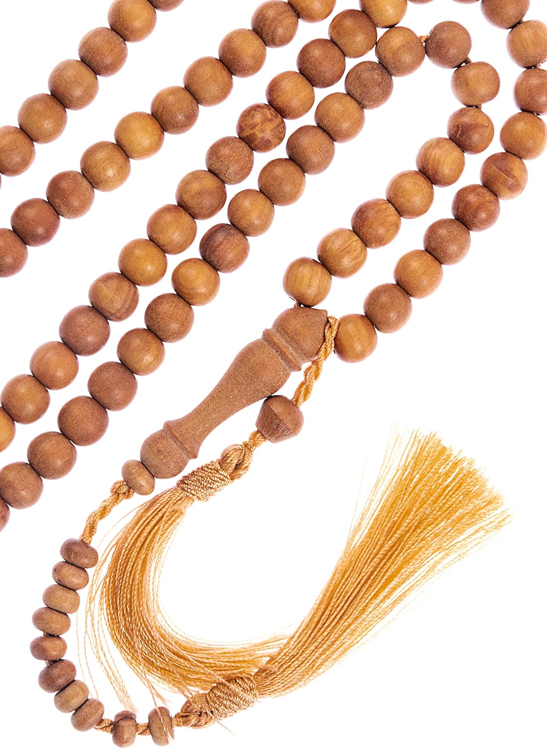 Detailed view of the tassel and 10 extra marker beads
