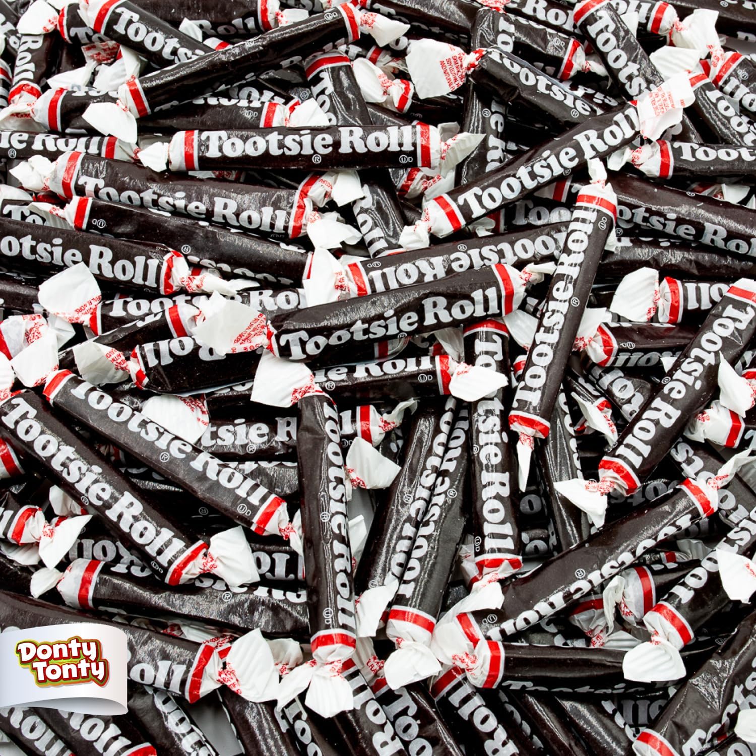 Donty Tonty Juniors Long Taffy Candy 2 Pound front view bulk bag
