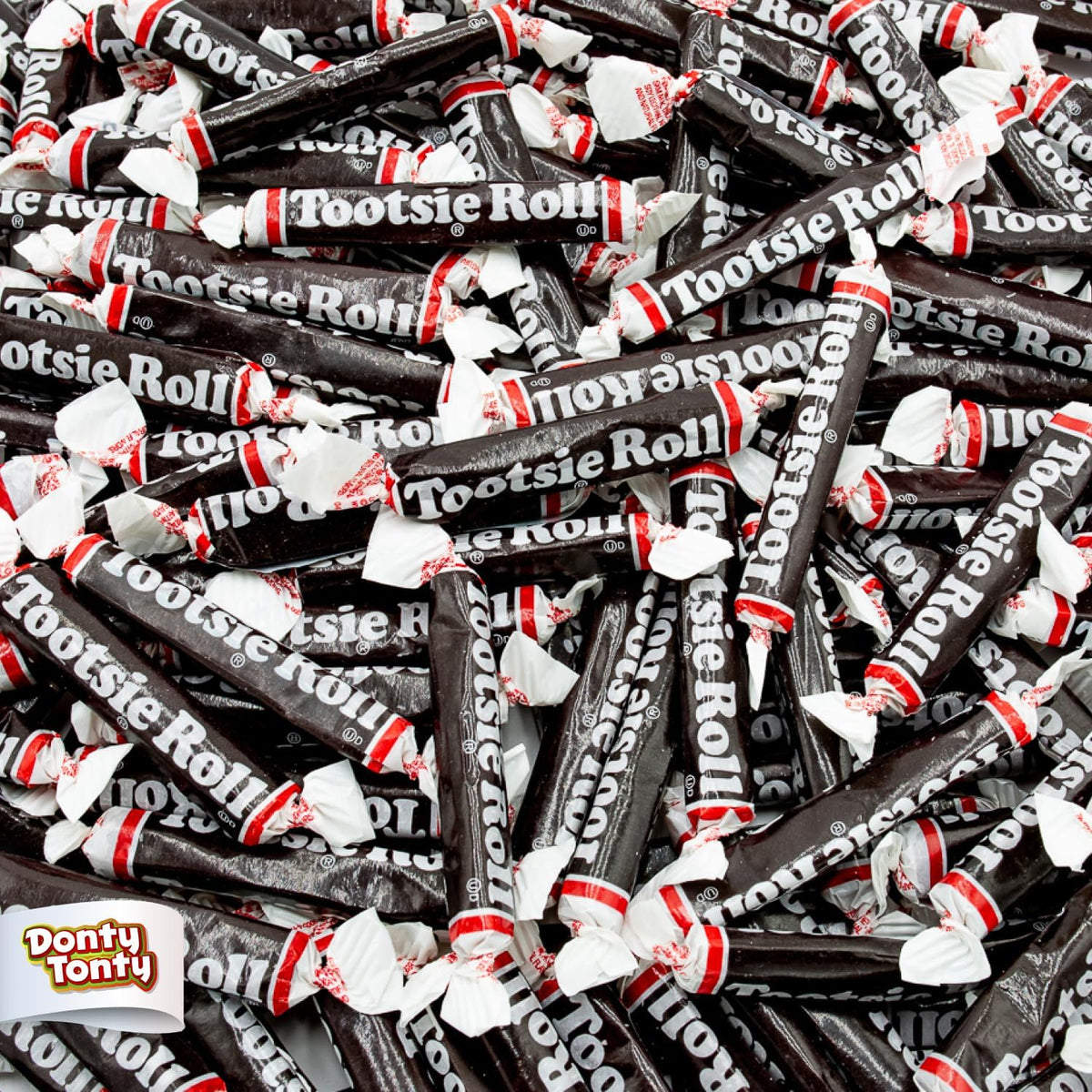 Donty Tonty Juniors Long Taffy Candy 2 Pound front view bulk bag