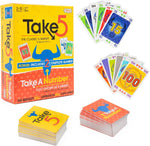 AMIGO Take 5 and Take a Number card game front view packaging