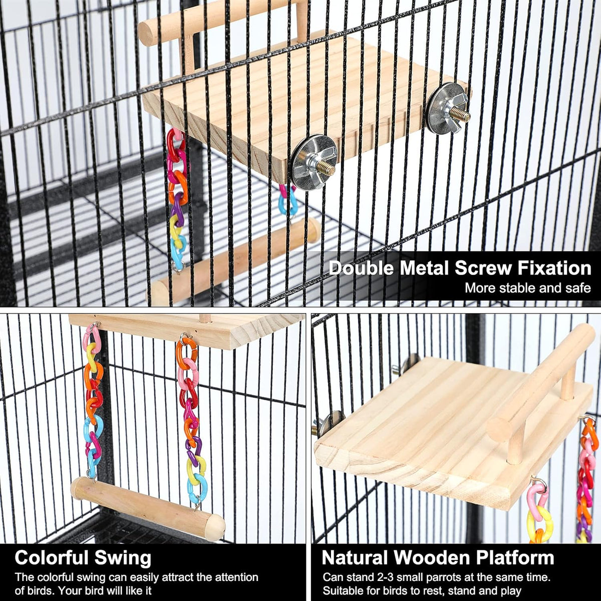 FrgKbTm small animal climbing platform for hamsters and budgies