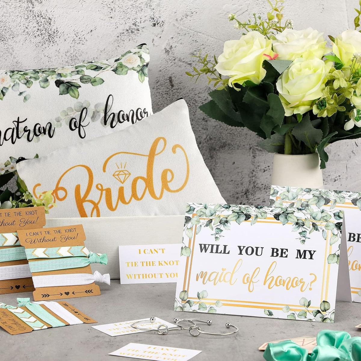 Wedding invitation and proposal cards layout