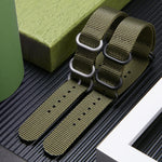 BINLUN heavy duty watch band 5-ring design