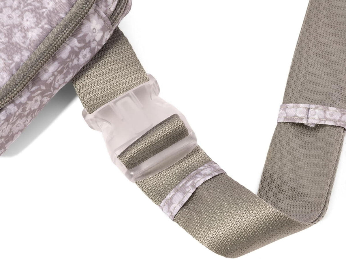 Baggallini Modern Belt Bag water-resistant fabric close-up