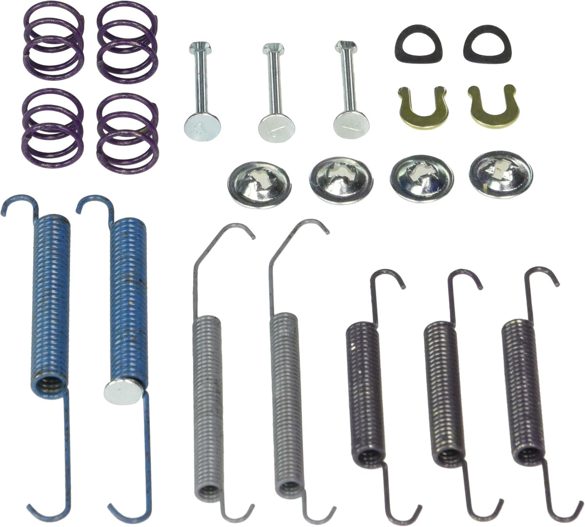Carlson brake parts h7282 brake combination kit front view