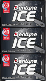 Dentyne Ice Arctic Chill Sugar-Free Chewing Gum, 9 Packs of 16 Pieces (144 Total Pieces) | Chewing Gum, Perfect for Long Lasting Fresh Breath at School, Work & Travel - Image 15