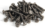 Standard 6-32 thread replacement screws for wall plates
