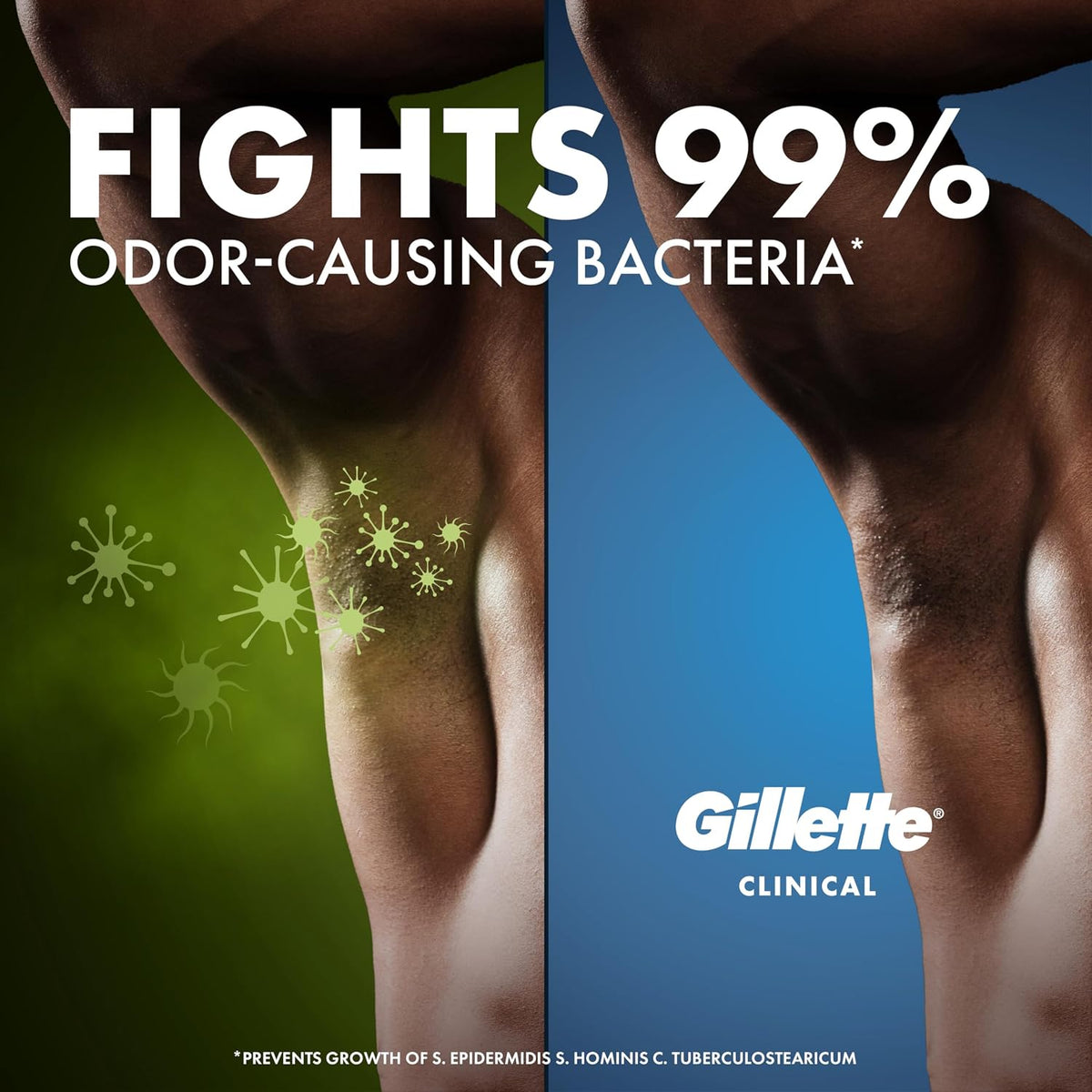 Gillette clinical odor defense antiperspirant bottom batch code