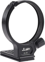 Complete packaging and components of Hersmay tripod collar mount ring