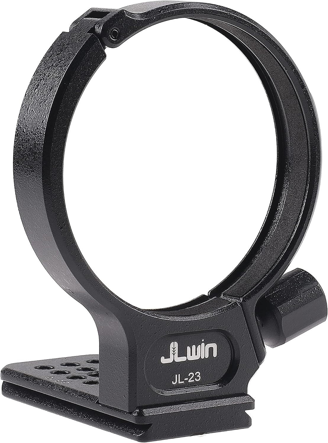 Complete packaging and components of Hersmay tripod collar mount ring