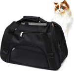MuchL Pet Carrier Cat Cattier Soft-Sided Carriers for Small Medium Cats Dogs Puppies Pet Carrier Airline Approved Cat Dog Pet Travel Carrier (Medium, Blue) - Image 11