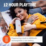 JBL Flip 5 Portable Waterproof Wireless Bluetooth Speaker - Black Camo - Image 4