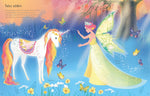 Usborne Sticker Dolly Dressing Rainbow Unicorns fairy doll sticker page