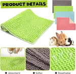Barydat small animal cage liner showing vibrant green and blue colors